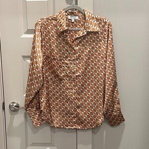 & Merci Button Down Blouse